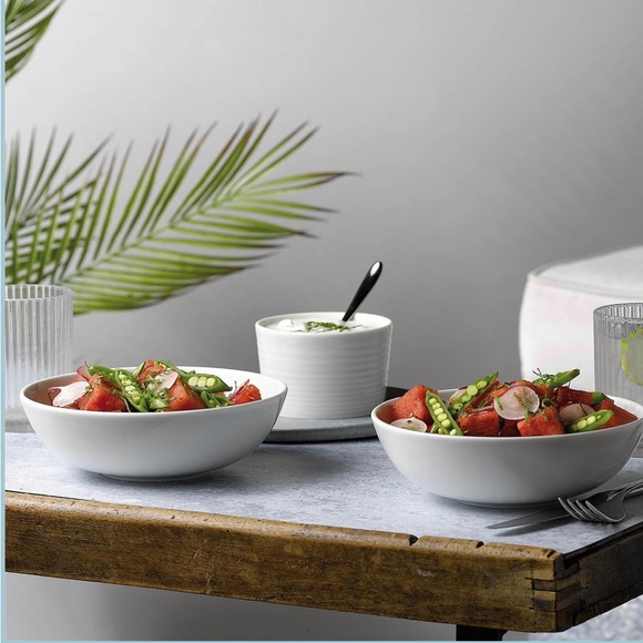 Gordon Ramsay Maze Light Grey Serving Bowl - Picture 3 of 8